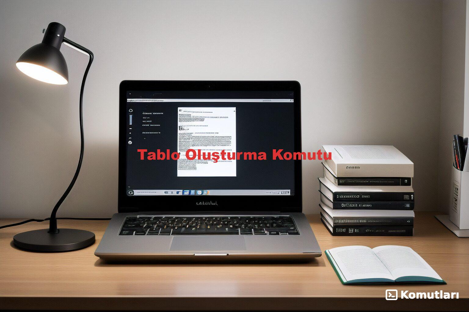 Tablo Oluşturma Komutu