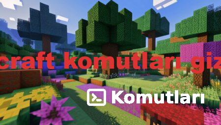 minecraft komutları gizleme