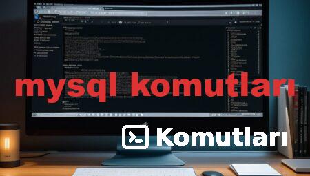 mysql komutları