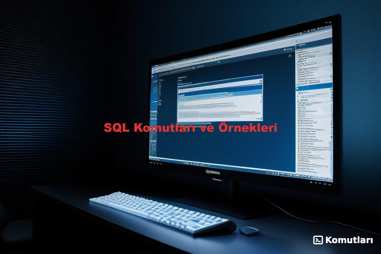SQL Komutları ve Örnekleri