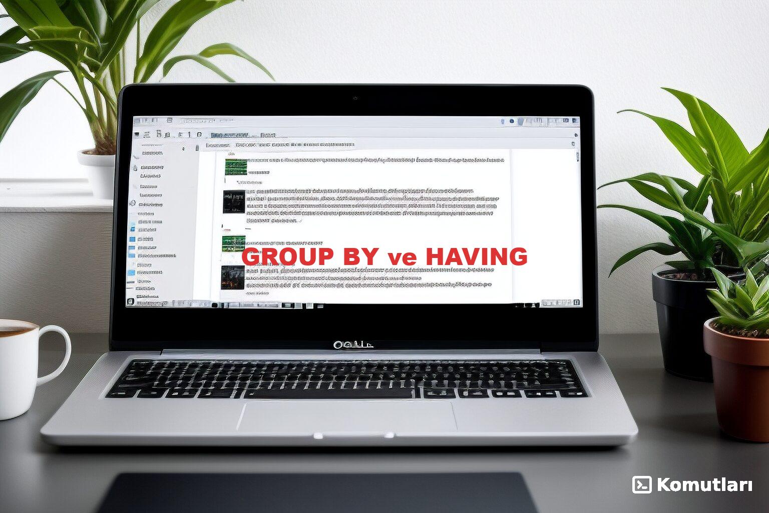 GROUP BY ve HAVING