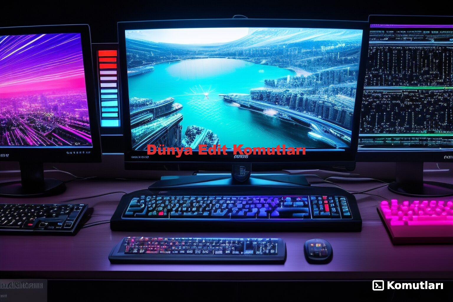 Dünya Edit Komutları