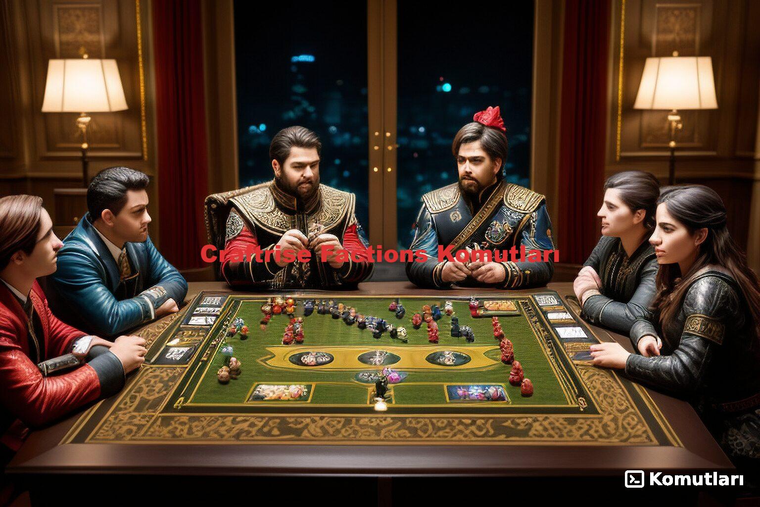 Craftrise Factions Komutları