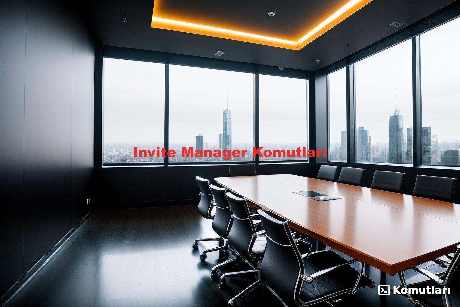 Invite Manager Komutları