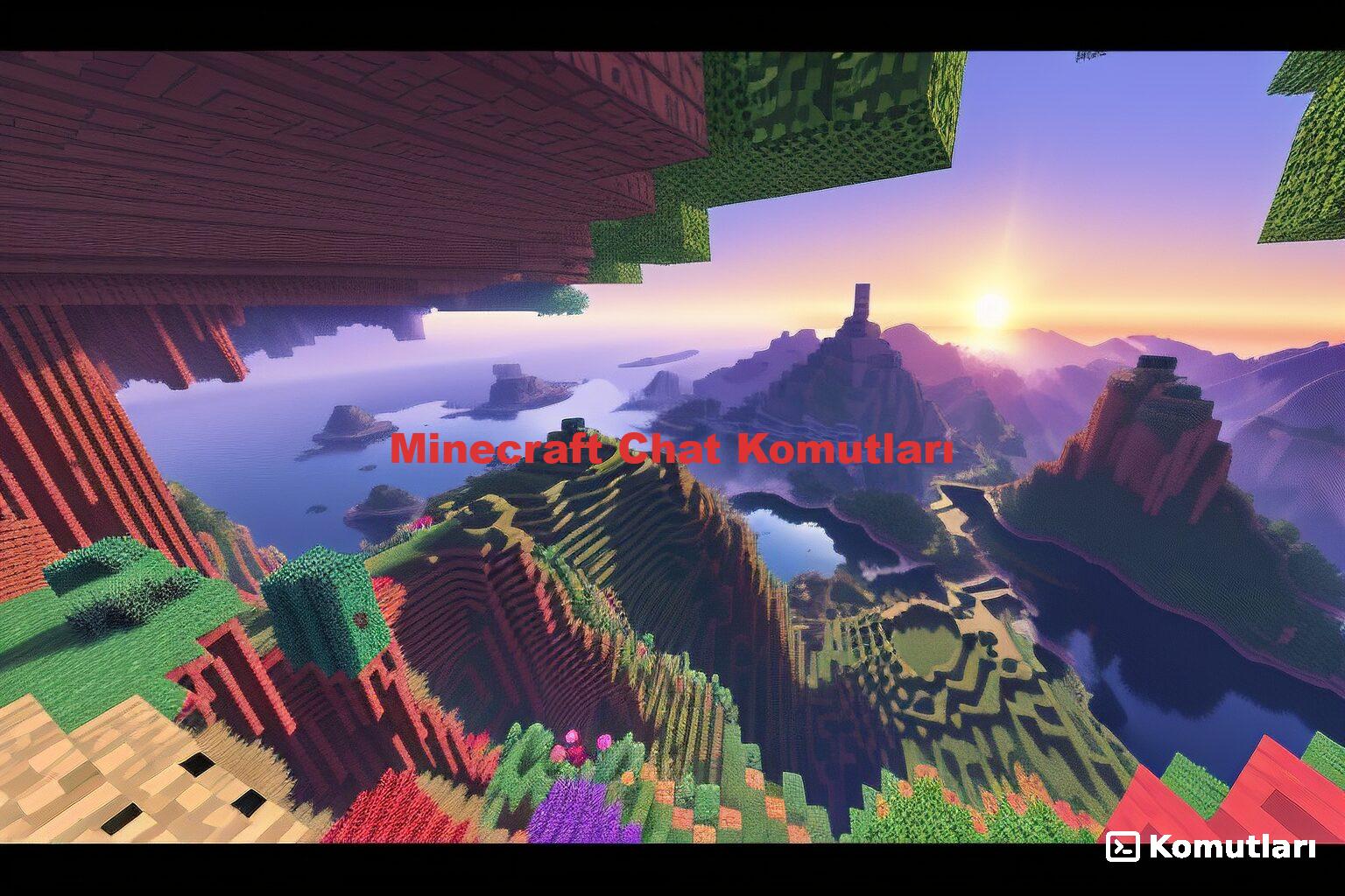 Minecraft Chat Komutları