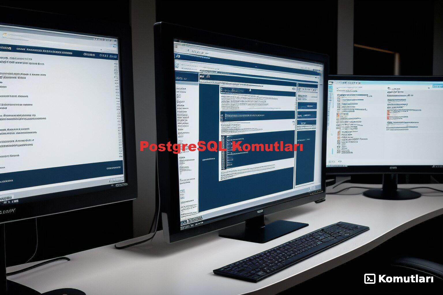 PostgreSQL Komutları