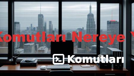 SQL Komutları Nereye Yazılır