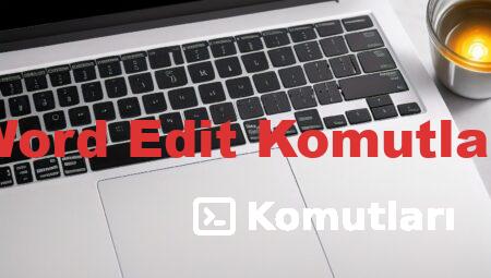 Word Edit Komutları