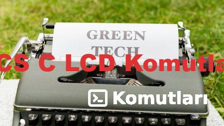 CCS C LCD Komutları