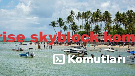 craftrise skyblock komutları