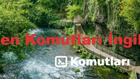 Dümen Komutları İngilizce