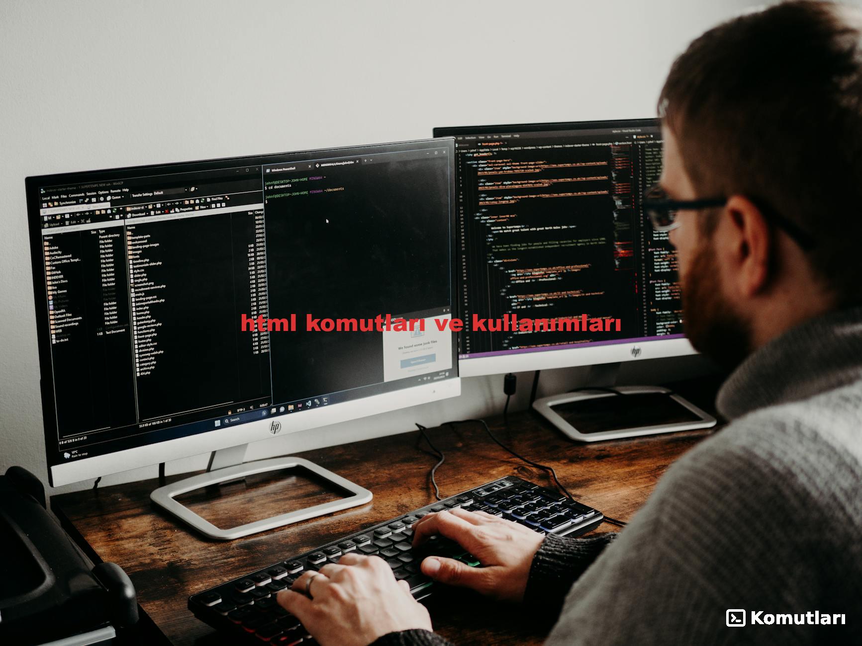 html komutları ve kullanımları