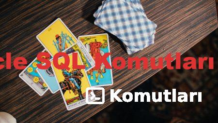 Oracle SQL Komutları PDF