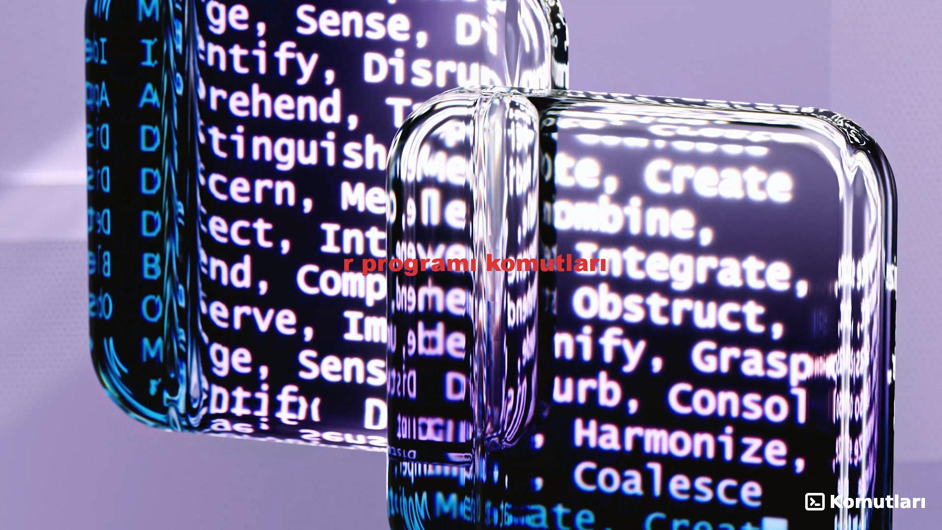 r programı komutları