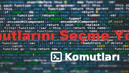 SQL Komutlarını Seçme Yöntemleri