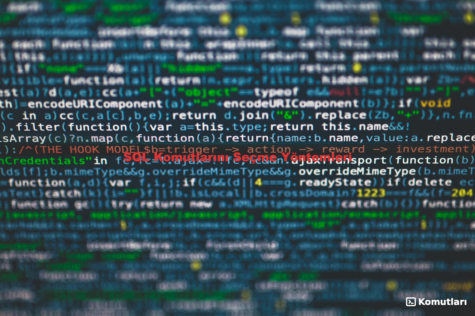 SQL Komutlarını Seçme Yöntemleri