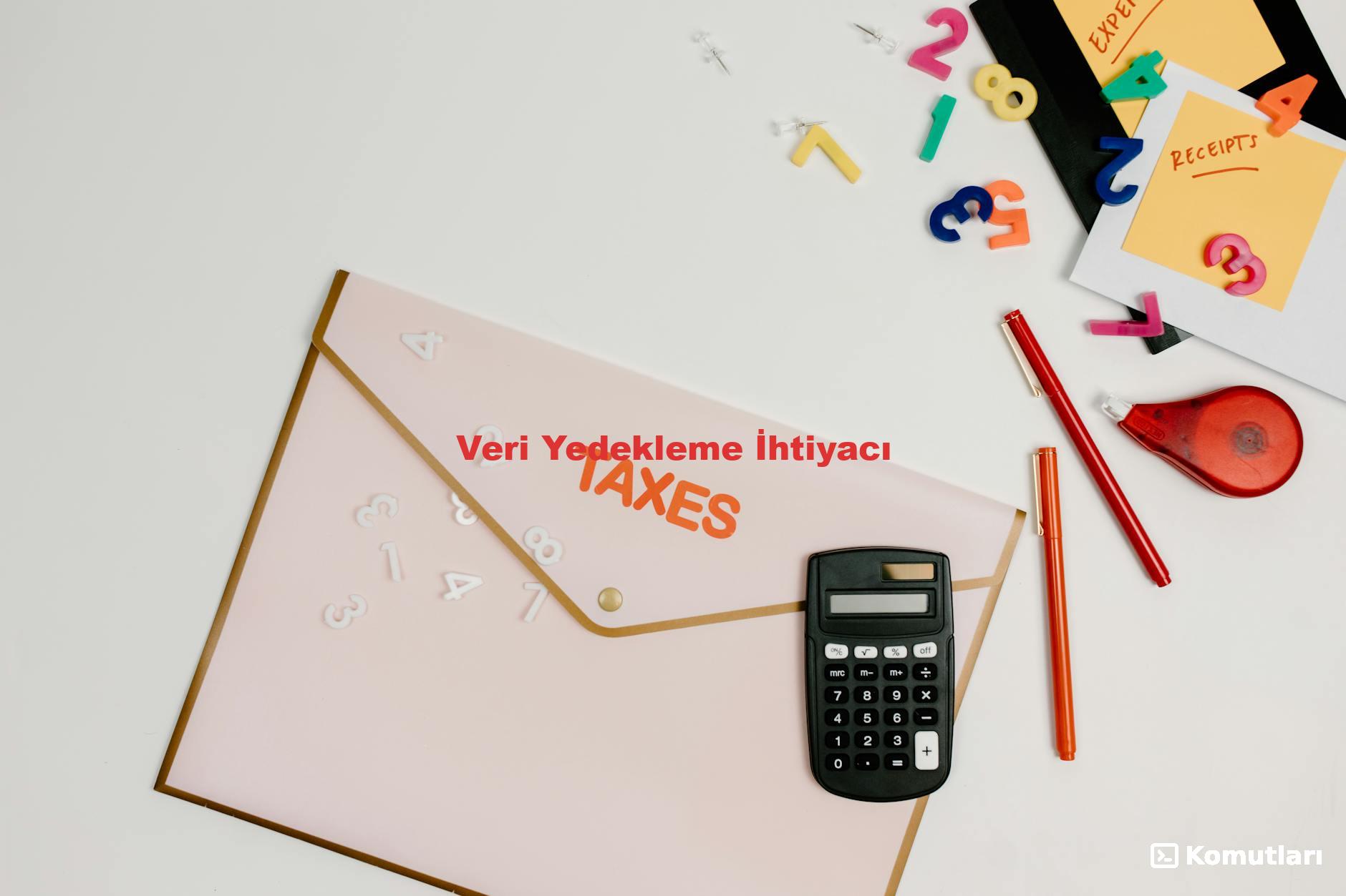 Veri Yedekleme İhtiyacı