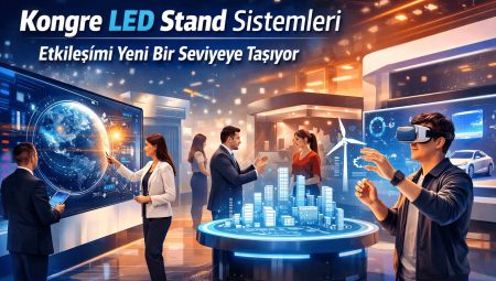 Kongre LED Stand Sistemleri Etkileşimi Yeni Bir Seviyeye Taşıyor